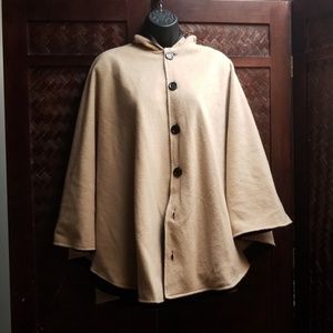 REVERSIBLE  Hooded Cape / jacket